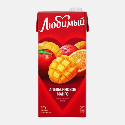 Напиток Любимый Апельсиновое манго 950мл