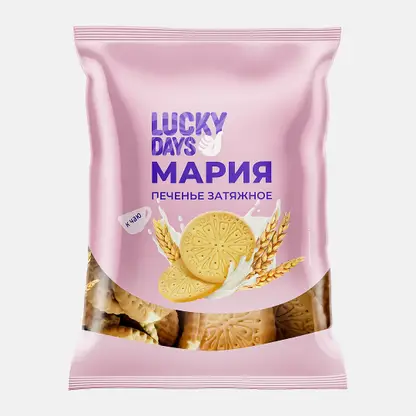 Печенье Lucky Days затяжное Мария 300г