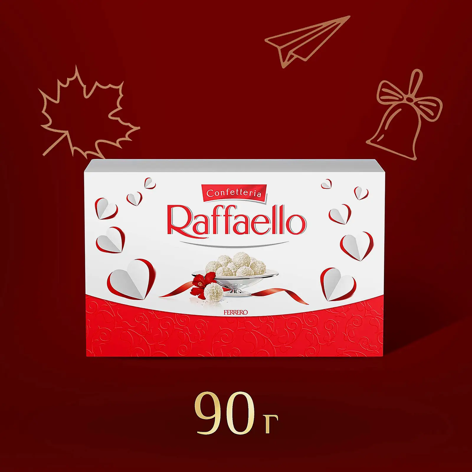 Конфеты с цельным миндальным орехом в кокосовой обсыпке Raffaello 90г - фото 2 Конфеты с цельным миндальным орехом в кокосовой обсыпке Raffaello 90г - фото 2
