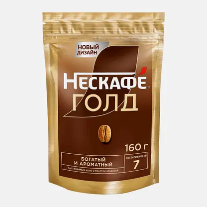Кофе растворимый Нескафеголд 160г