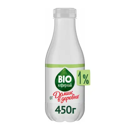 Изображение товара Биокефирный продукт Домик в деревне 1% 450г