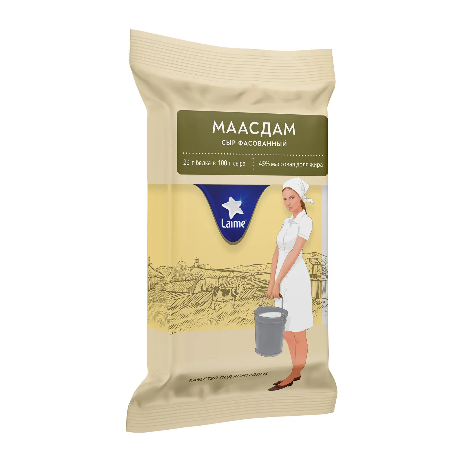 Изображение товара Сыр Laime Маасдам 45% 200г