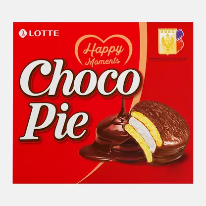 Печенье Lotte в глазури Choco Pie 336