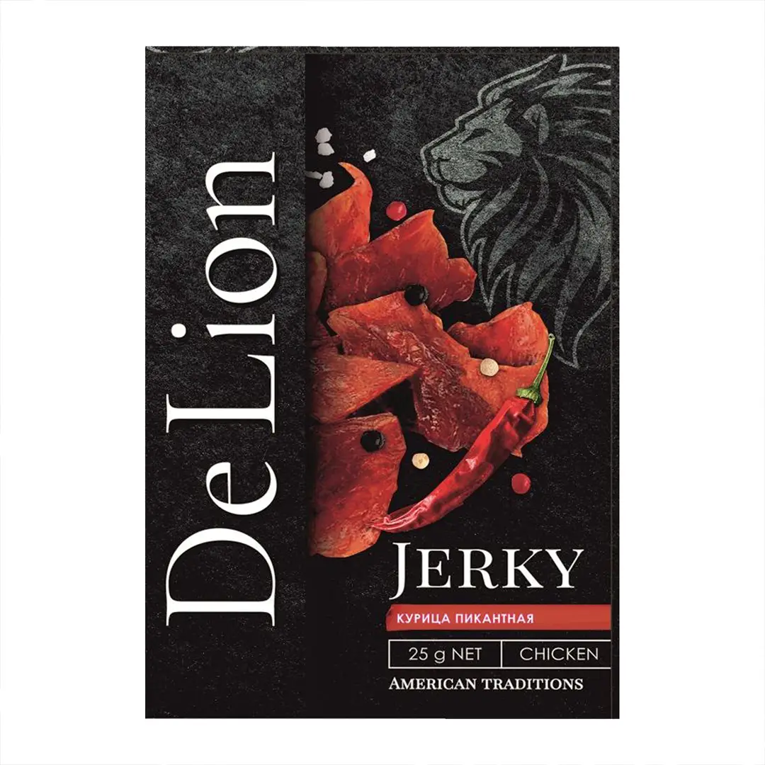 Изображение товара Курица Jerky Сушеная пикантная 25г