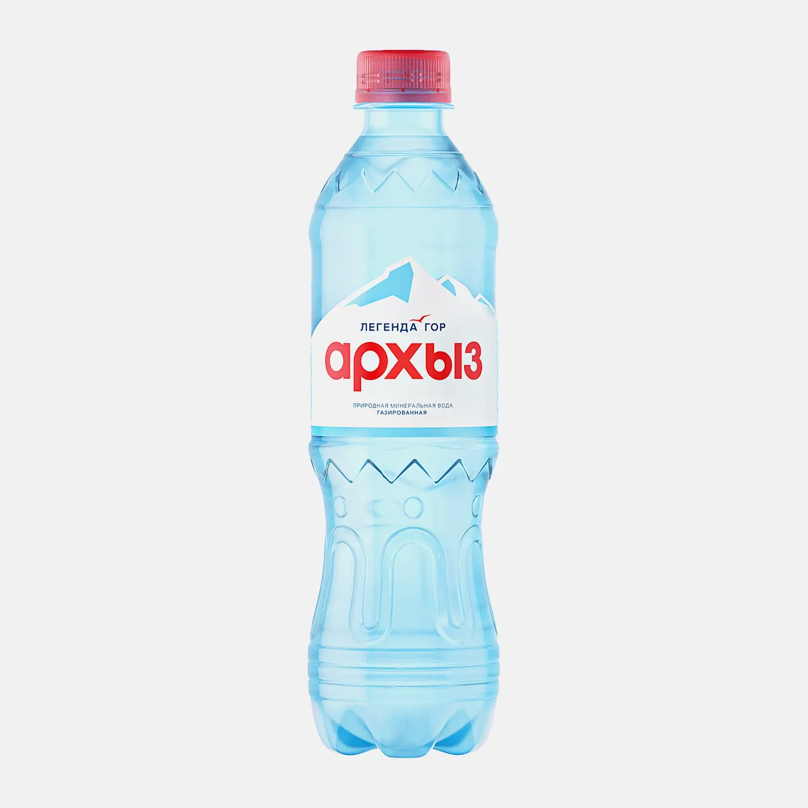 Изображение товара Вода Легенда гор Архыз минеральная газированная 500мл