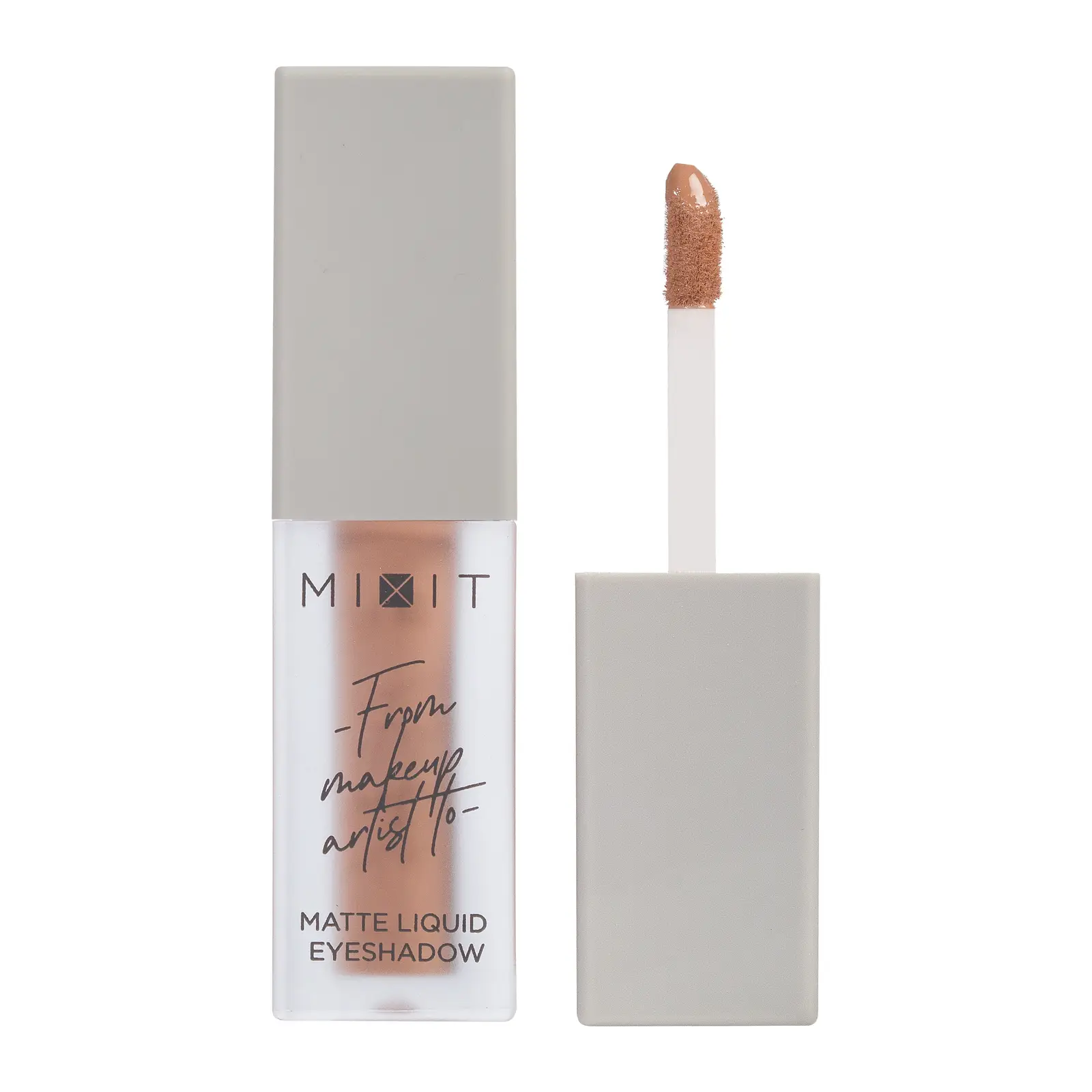 Тени жидкие для век Mixit Make Up Матовые тон 02 3.8г