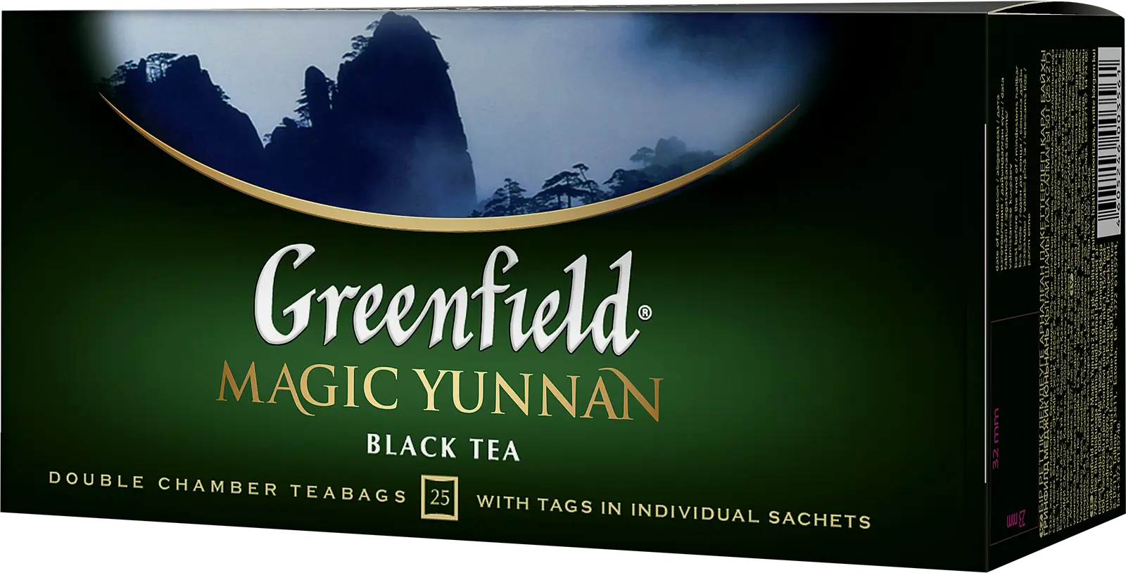 Чай черный Greenfield Magic Yunnan 25пак*50г