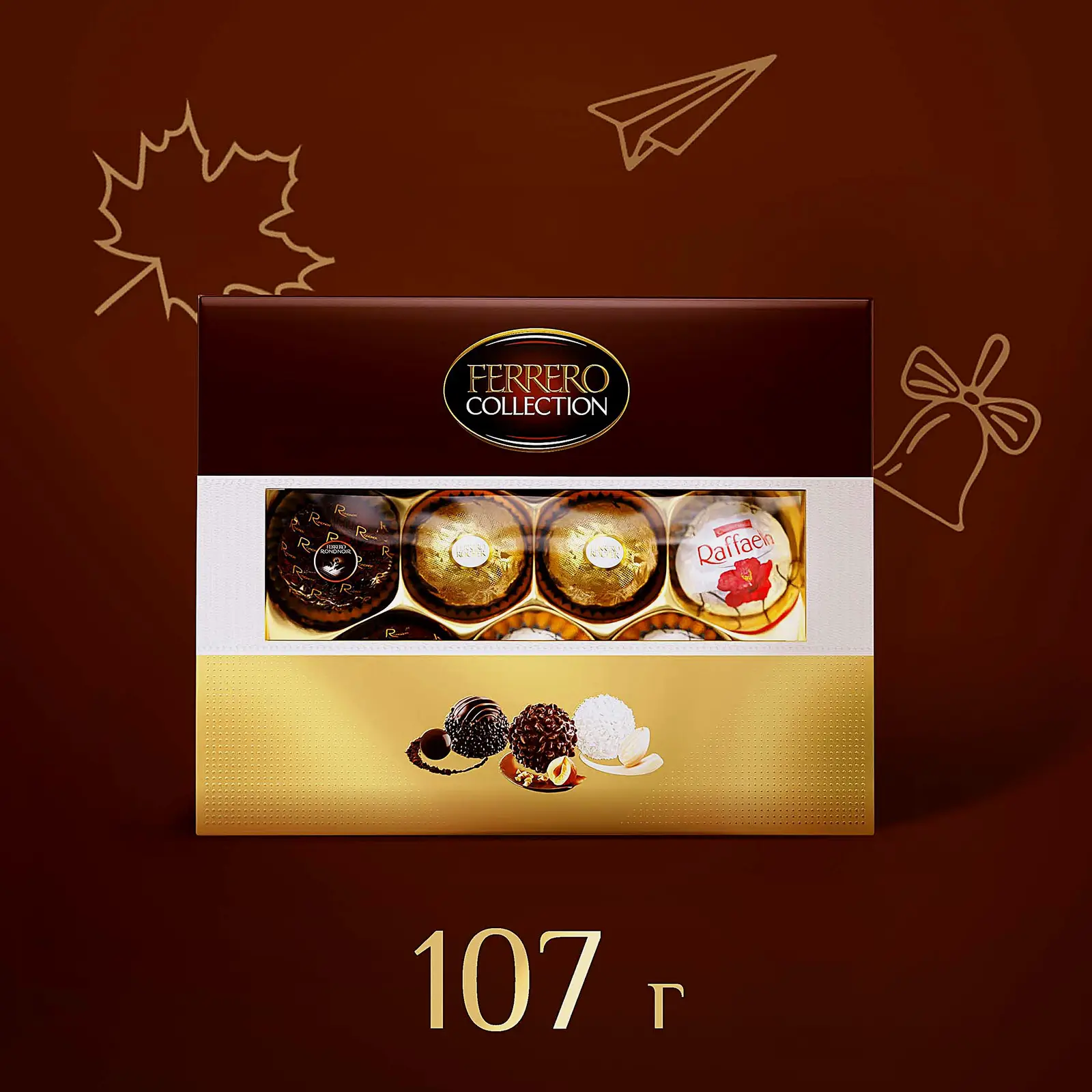 Конфеты шоколадные Ferrero Collection ассорти 109.3г - фото 2