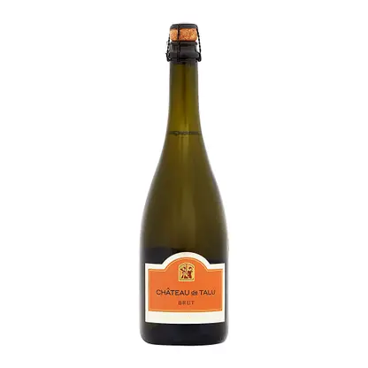 Белое вино игристое брют Шато де Талю 13% 750мл