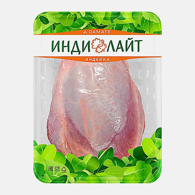 Изображение товара Филе голени индейки Индилайт 400г свежий и натуральный продукт