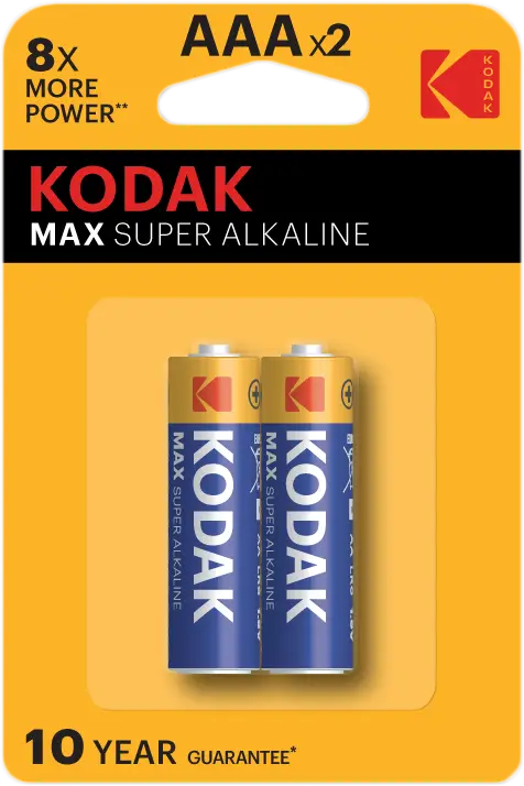 Изображение товара Батарейки Kodak Max Super AAA 2шт