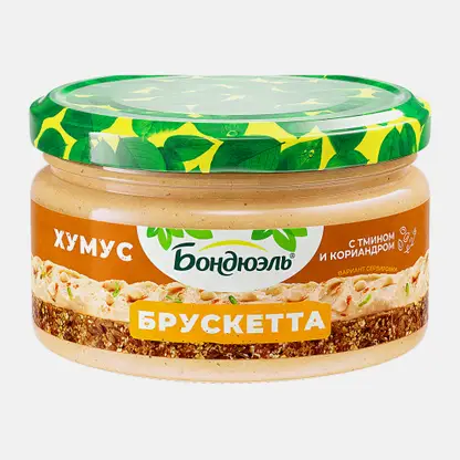 Брускетта Бондюэль Хумус 220г
