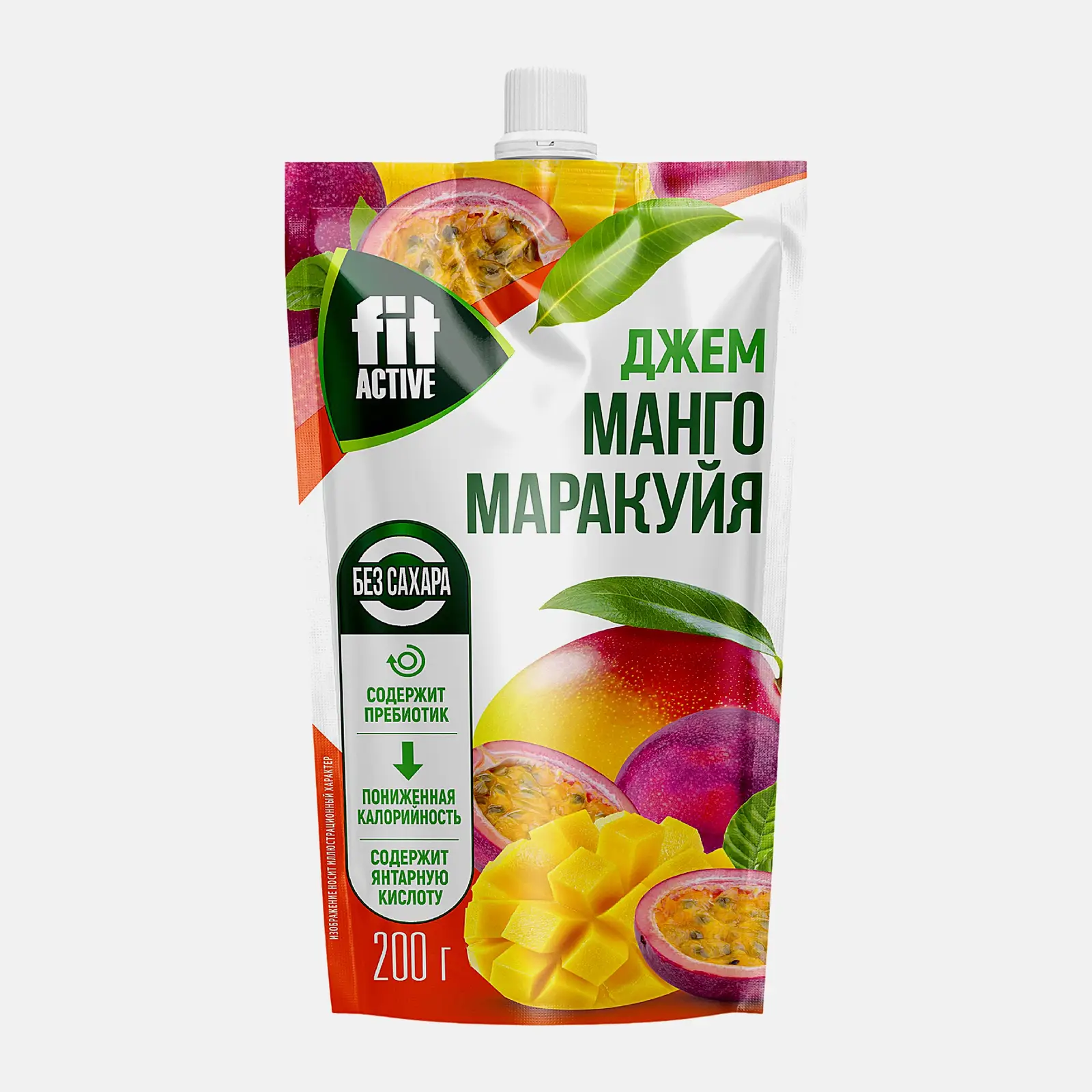 Изображение товара Джем Fitparad Манго-маракуйя 200 г