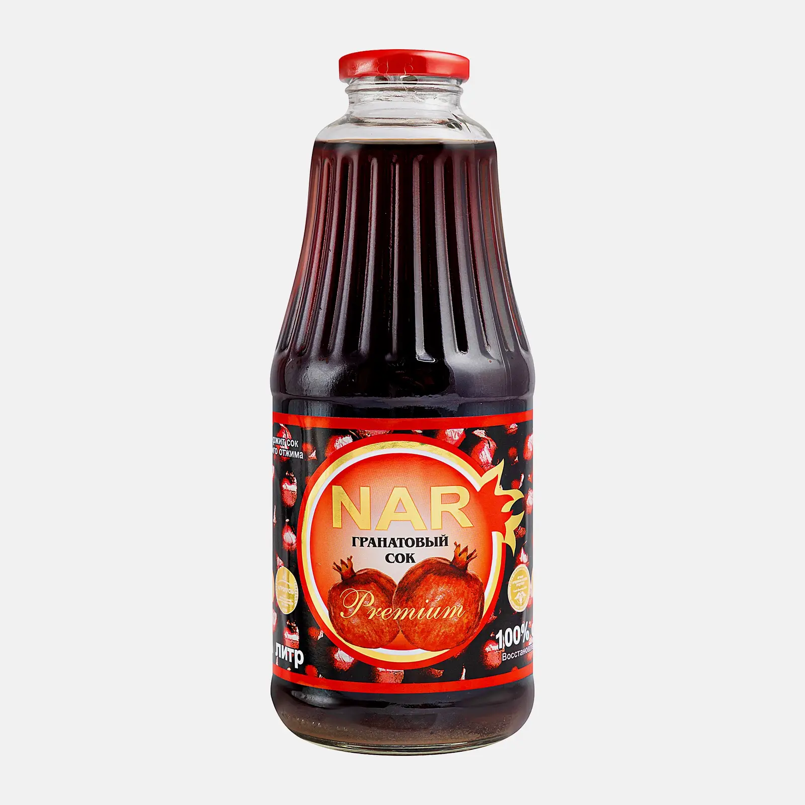 Изображение товара Гранатовый сок Nar 1 л натуральный отжима из Азербайджана
