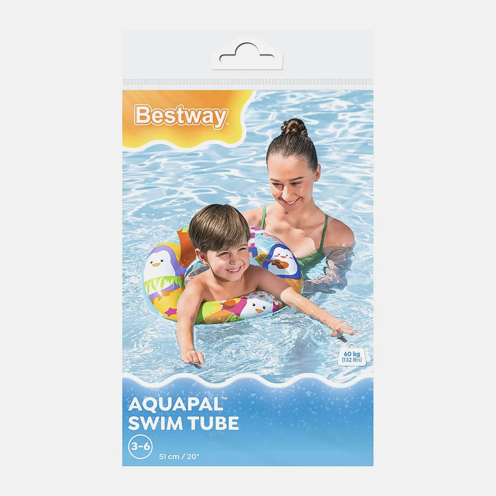 Надувной круг для плавания 51см 3-6 лет Bestway в ассортименте - фото 4 Надувной круг для плавания 51см 3-6 лет Bestway в ассортименте - фото 4