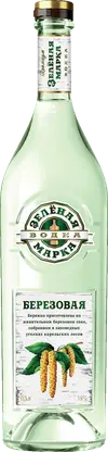 Изображение товара Водка Зеленая марка березовая 38% 0.5л натуральный вкус Россия