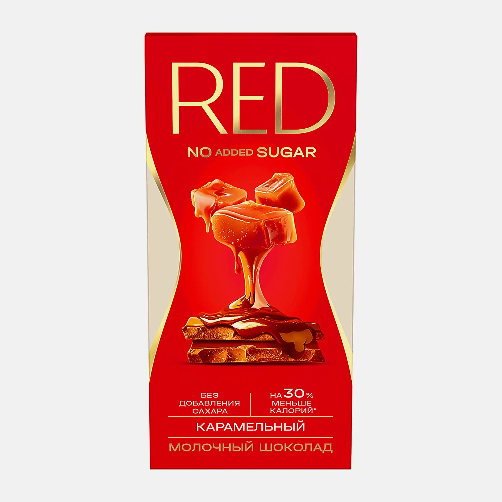 Шоколад Карамелизованный молочный Red 85г