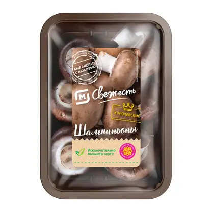 Изображение товара Шампиньоны королевские М Свежесть 300г