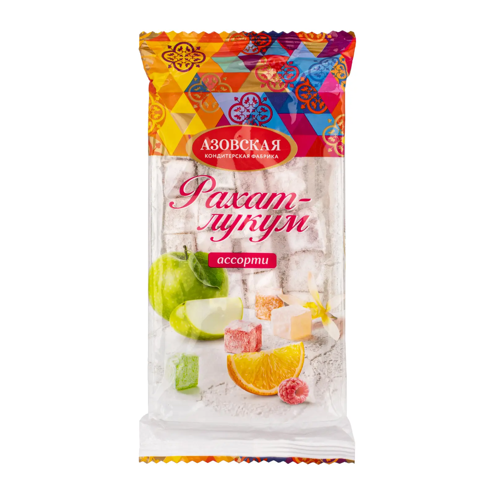 Изображение товара Рахат-лукум Ассорти Азовская КФ 200 г натуральный десерт
