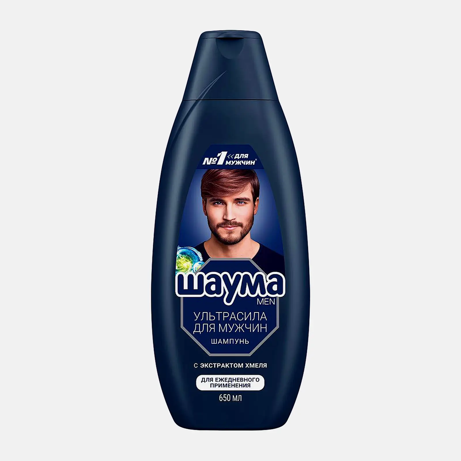 Изображение товара Шампунь Шаума Men Ультрасила для ежедневного ухода 650 мл