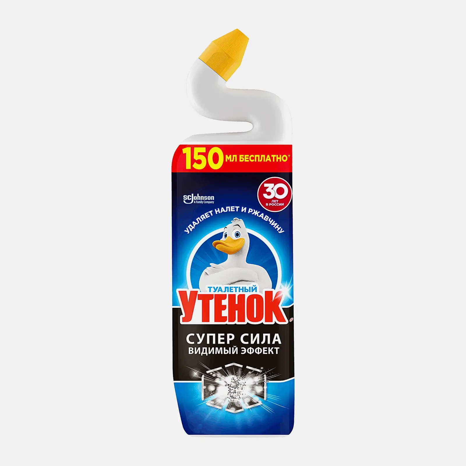 Изображение товара Средство для чистки унитаза Туалетный Утенок 900мл Супер Сила