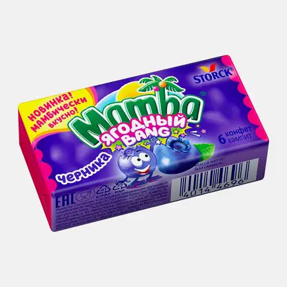 Жевательные конфеты Ягодный Bang Mamba 26.5г 