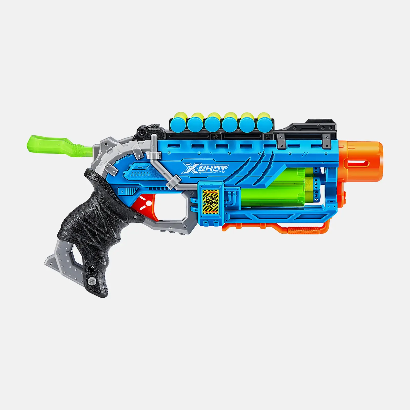 Игрушка X-Shot бластер Dino Striker 550г 30*18*5см - фото 4