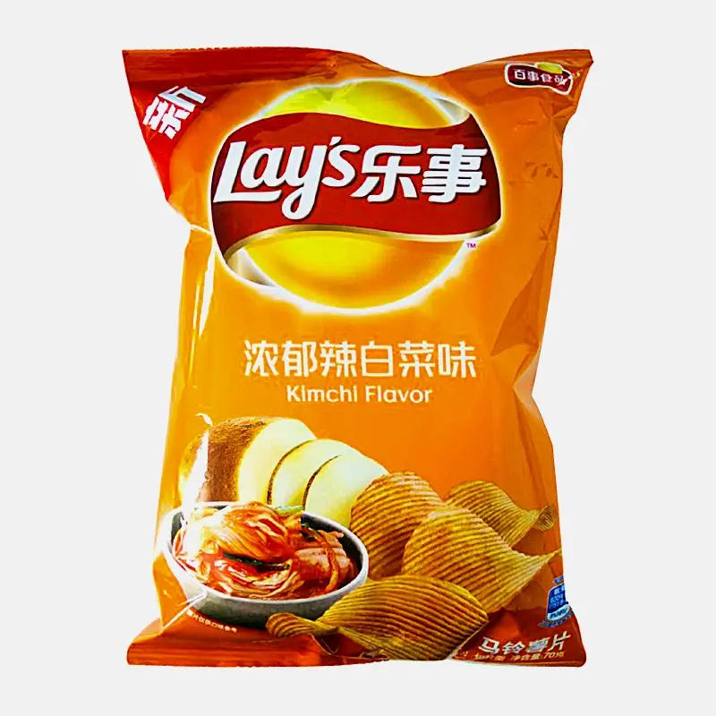 Чипсы Корейский кимчи Lays 70г Чипсы Корейский кимчи Lays 70г
