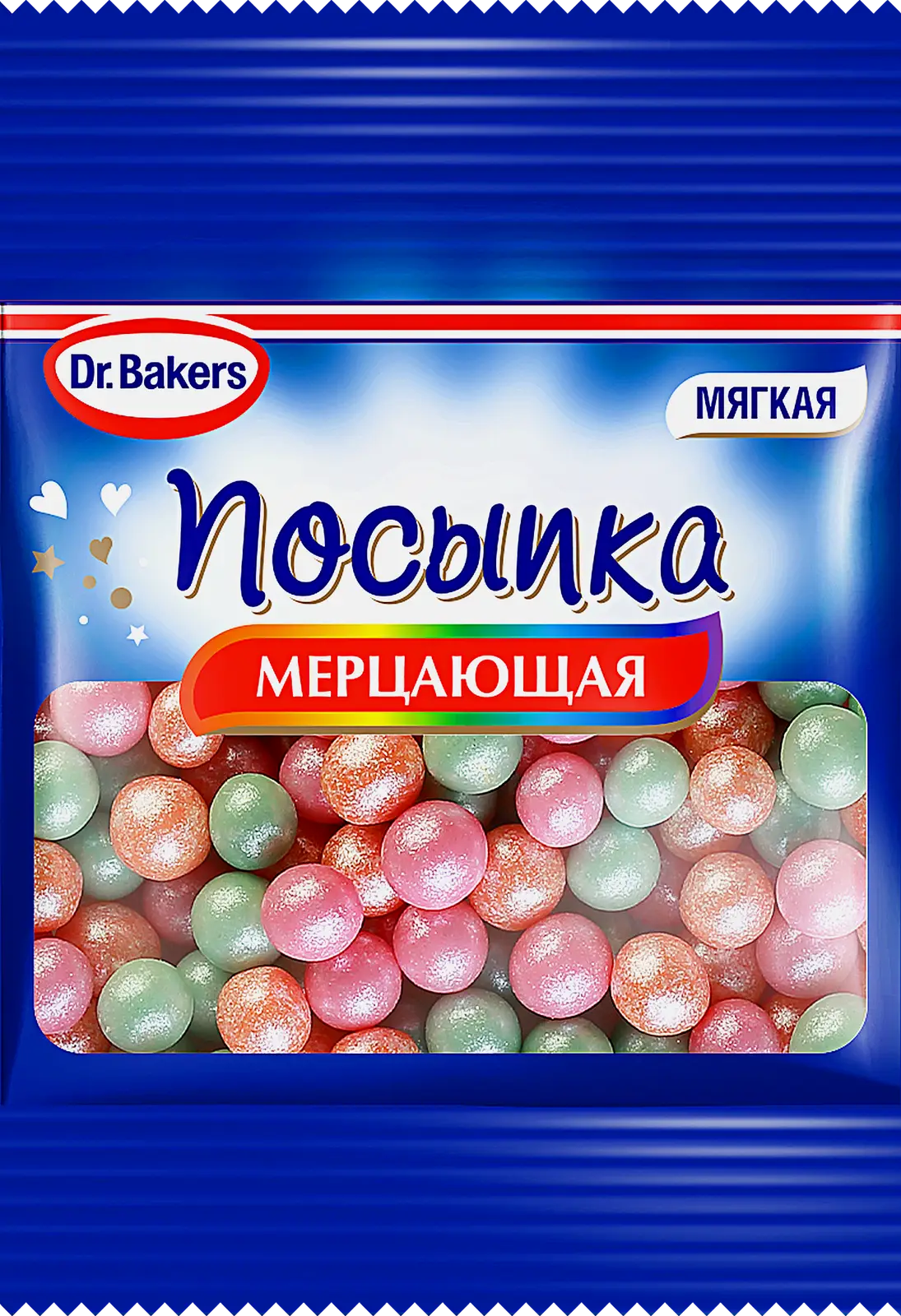 Изображение товара Посыпка Dr. Bakers Мерцающая 10г