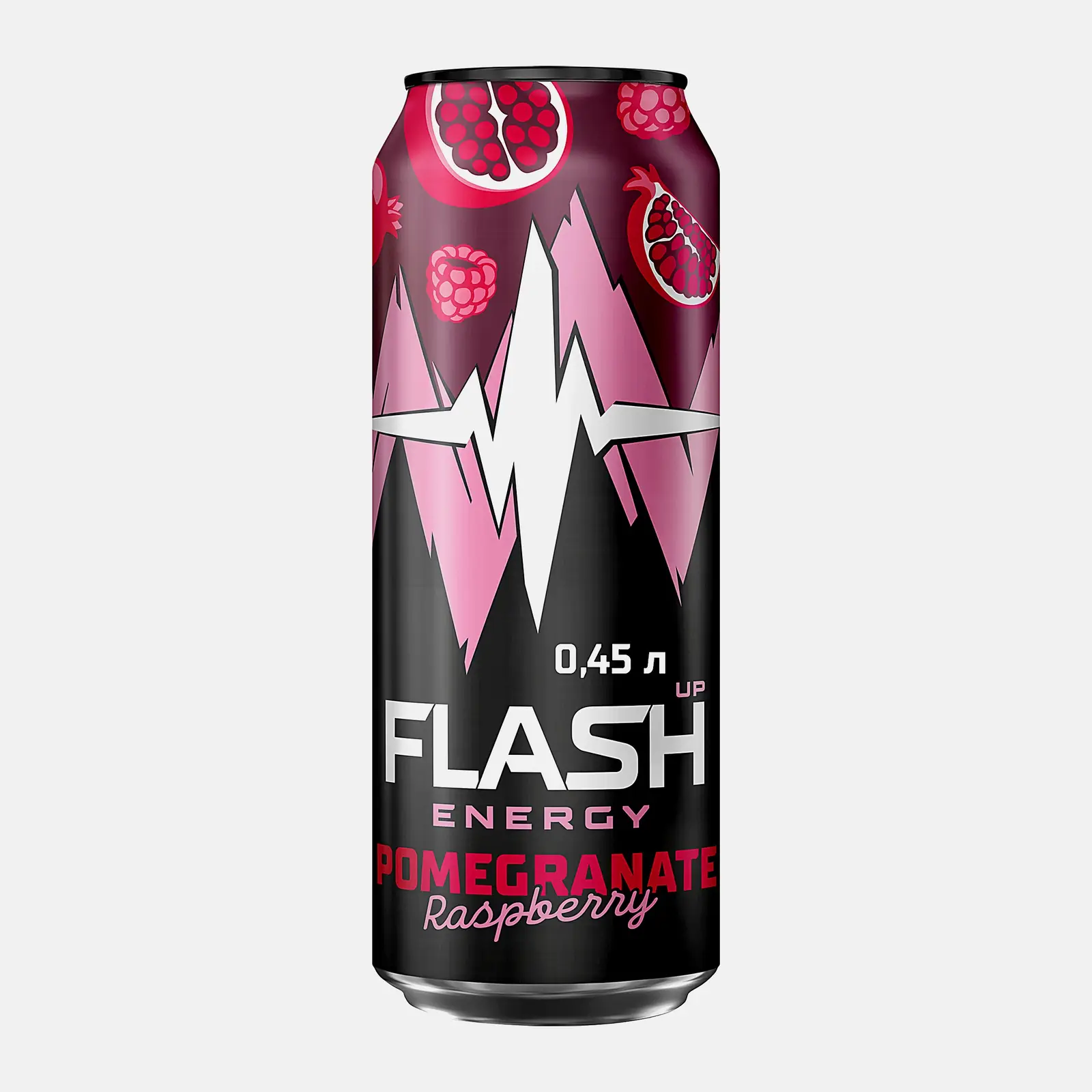 Энергетический напиток Flash Up Energy Pomegranate-Raspberry 450мл