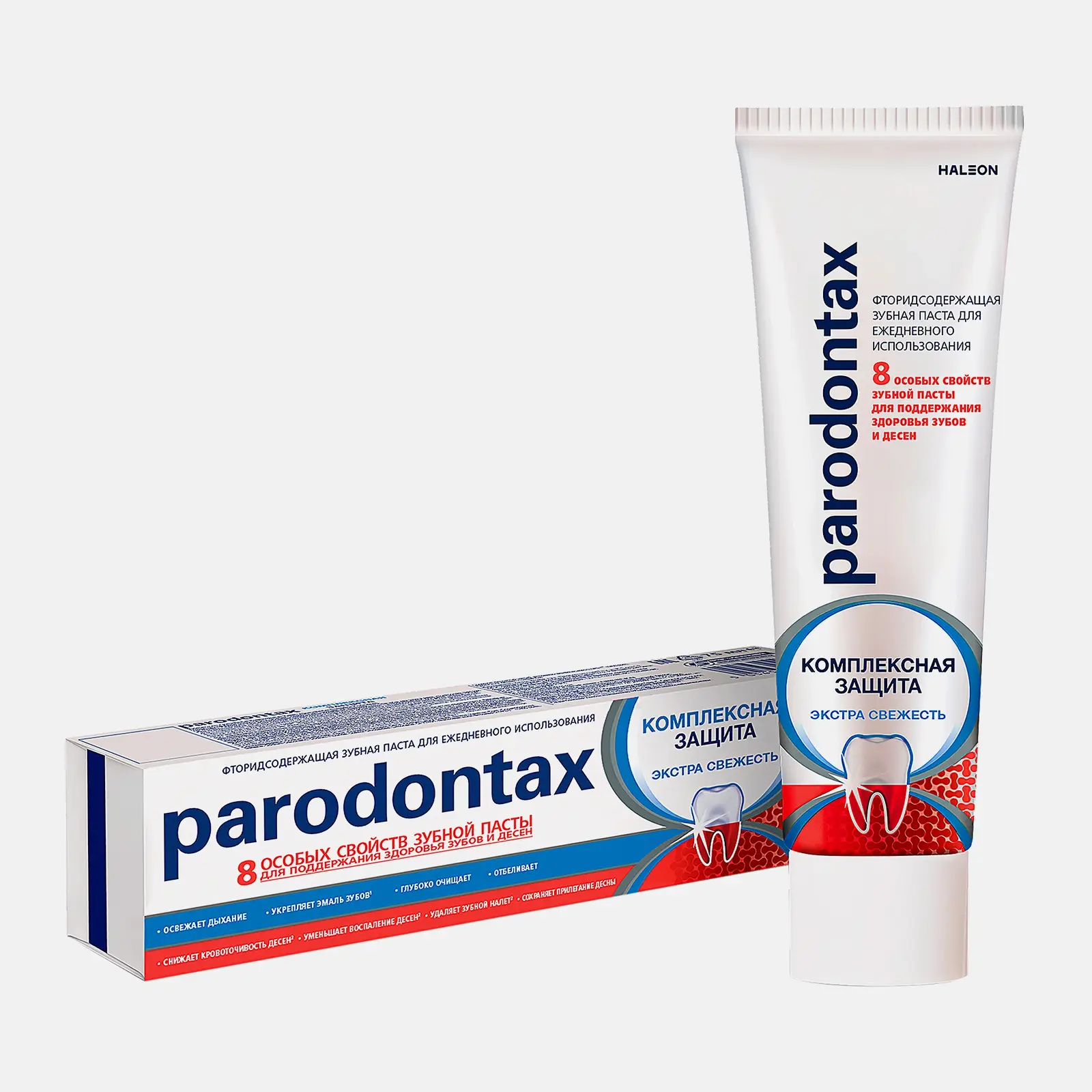 Зубная паста Parodontax Комплексная Защита от воспаления и кровоточивости десен с фтором 75мл