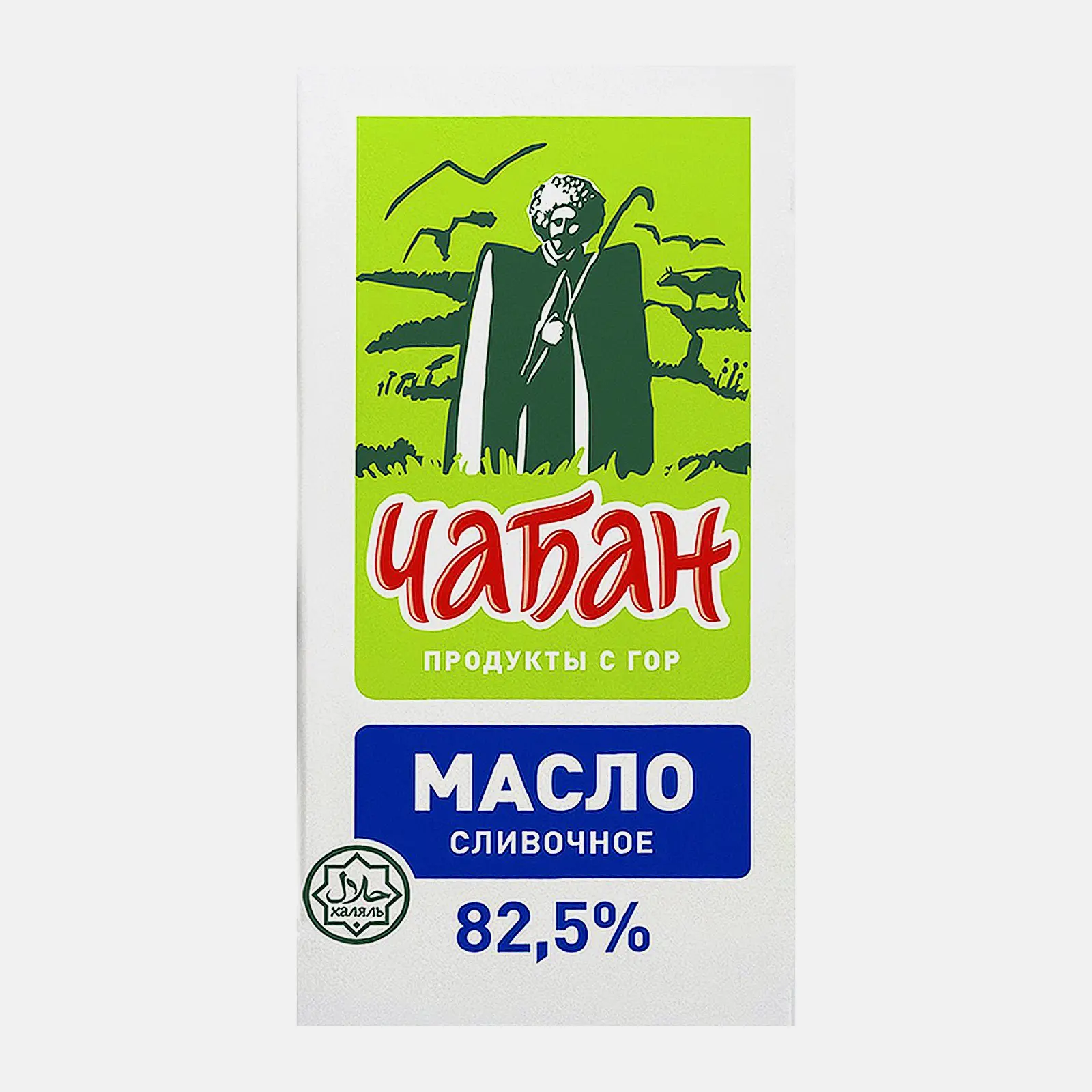 Сливочное масло Чабан 82.5% 380г