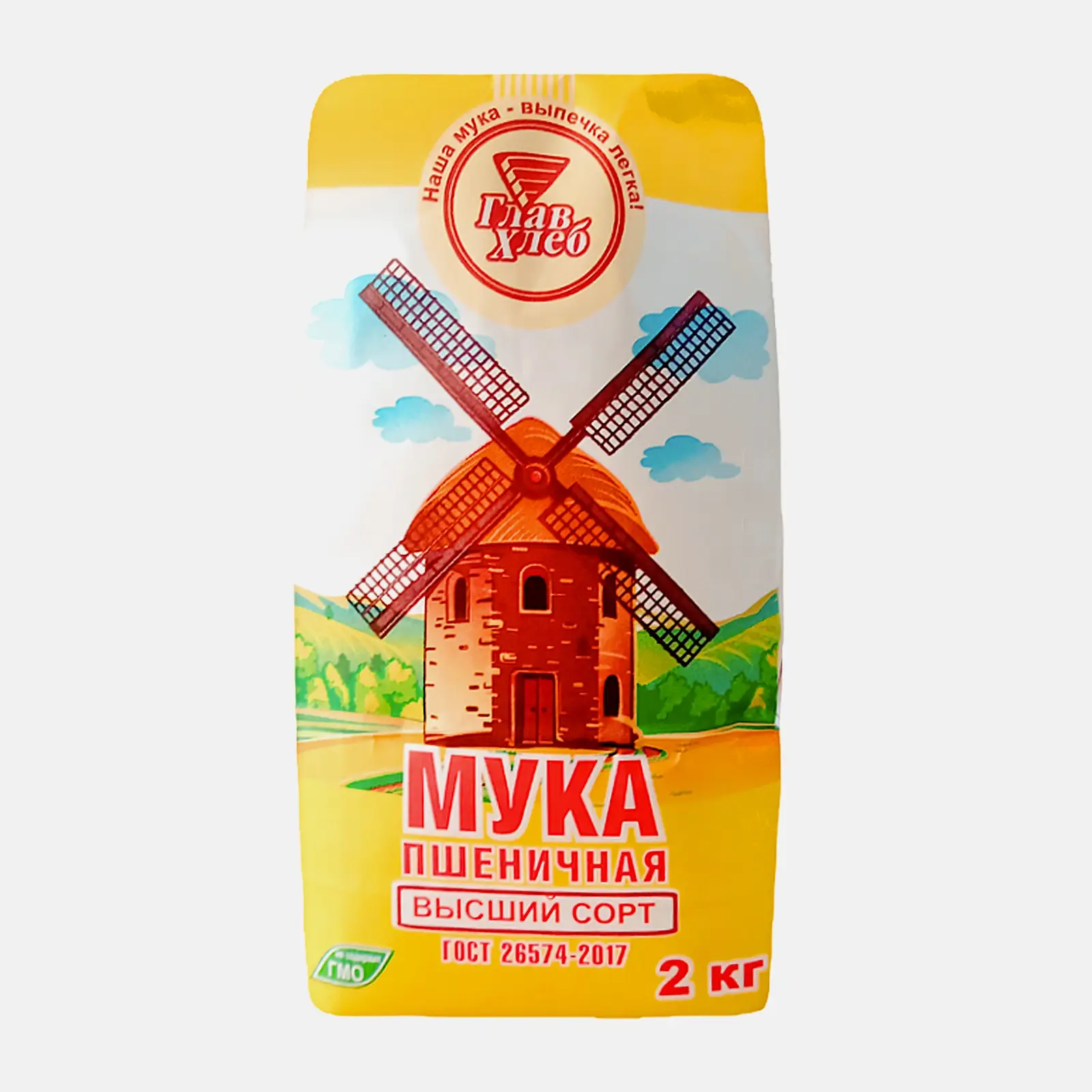 Мука Пшеничная 2кг в ассортименте