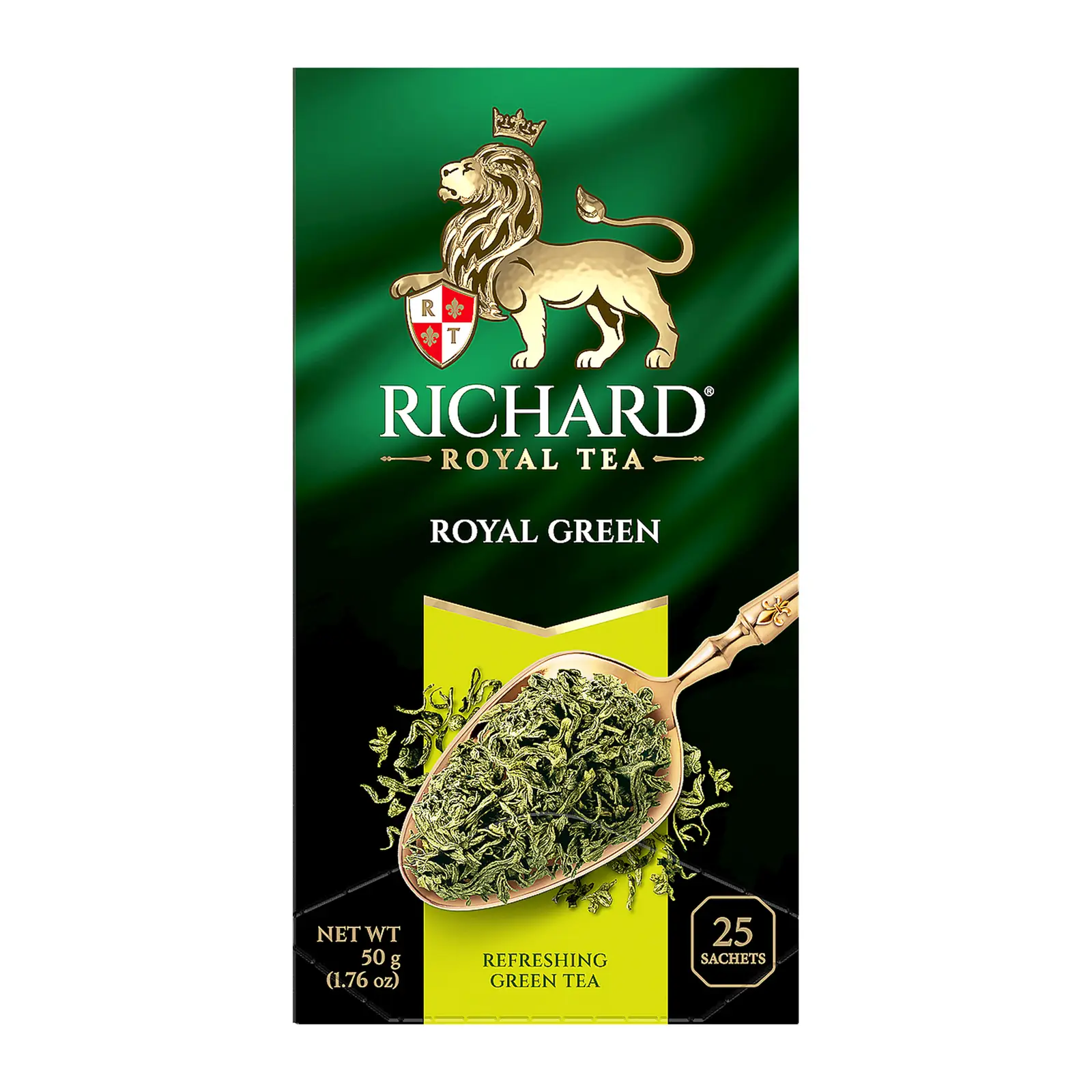 Изображение товара Чай зеленый Richard Royal Green байховый 25пак