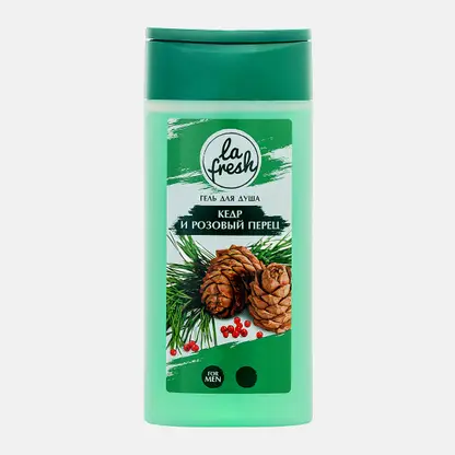 Гель для душа La Fresh Свежесть океан/Кедр и перец мужской 250мл в ассортименте