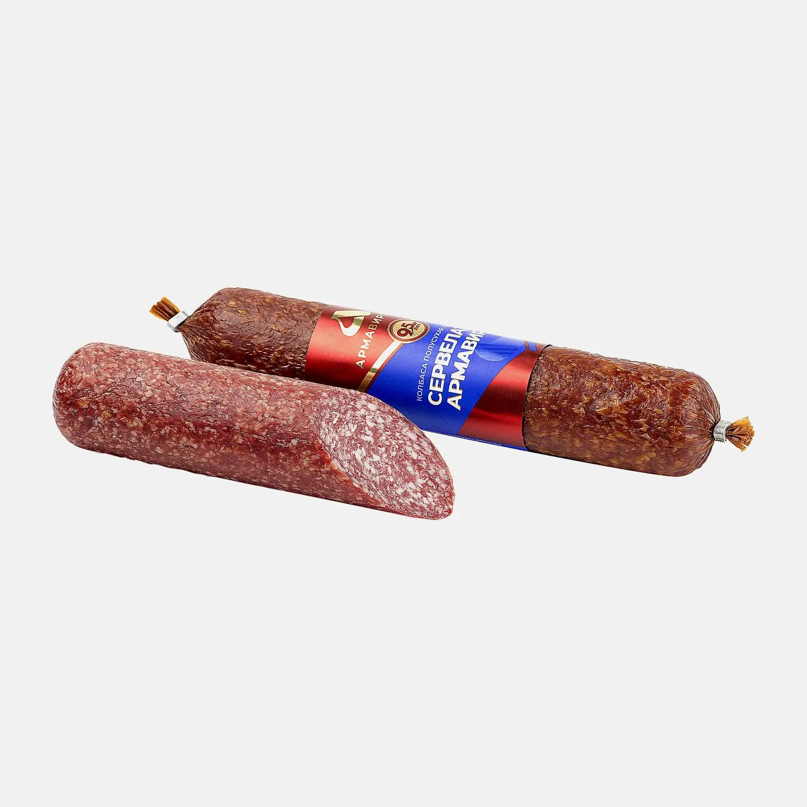 Колбаса Армавирский Мясокомбинат армавирский сырокопченая весовая Колбаса Армавирский Мясокомбинат армавирский сырокопченая весовая
