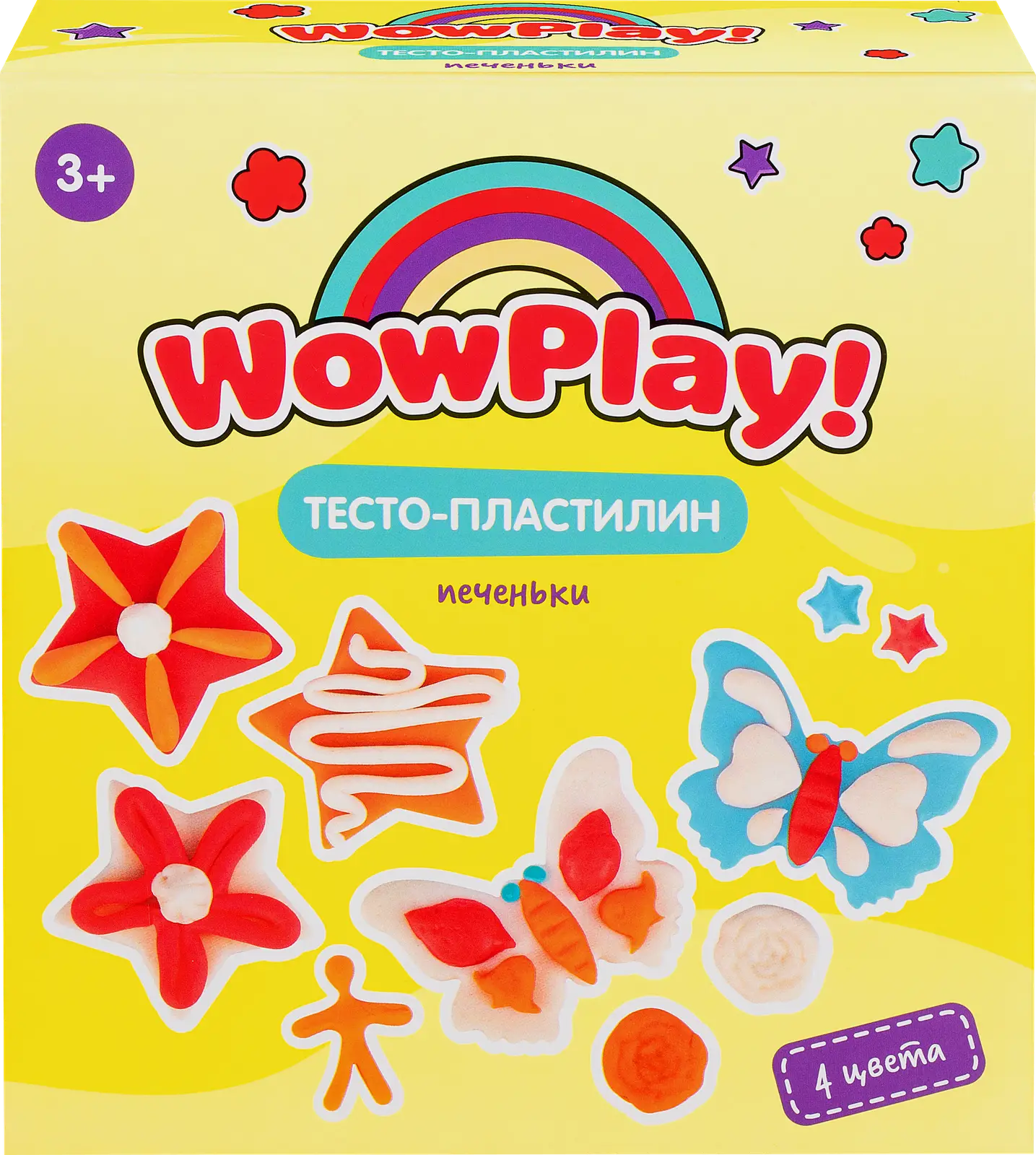 Набор для детской лепки Wow Play Печеньки TA2063 201г 18*19*6.5см