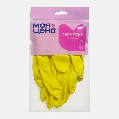 Латексные перчатки р.M Моя цена