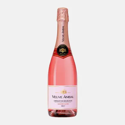 Вино Veuve Ambal Гранд Кюве розовое игристое брют 12% 750мл