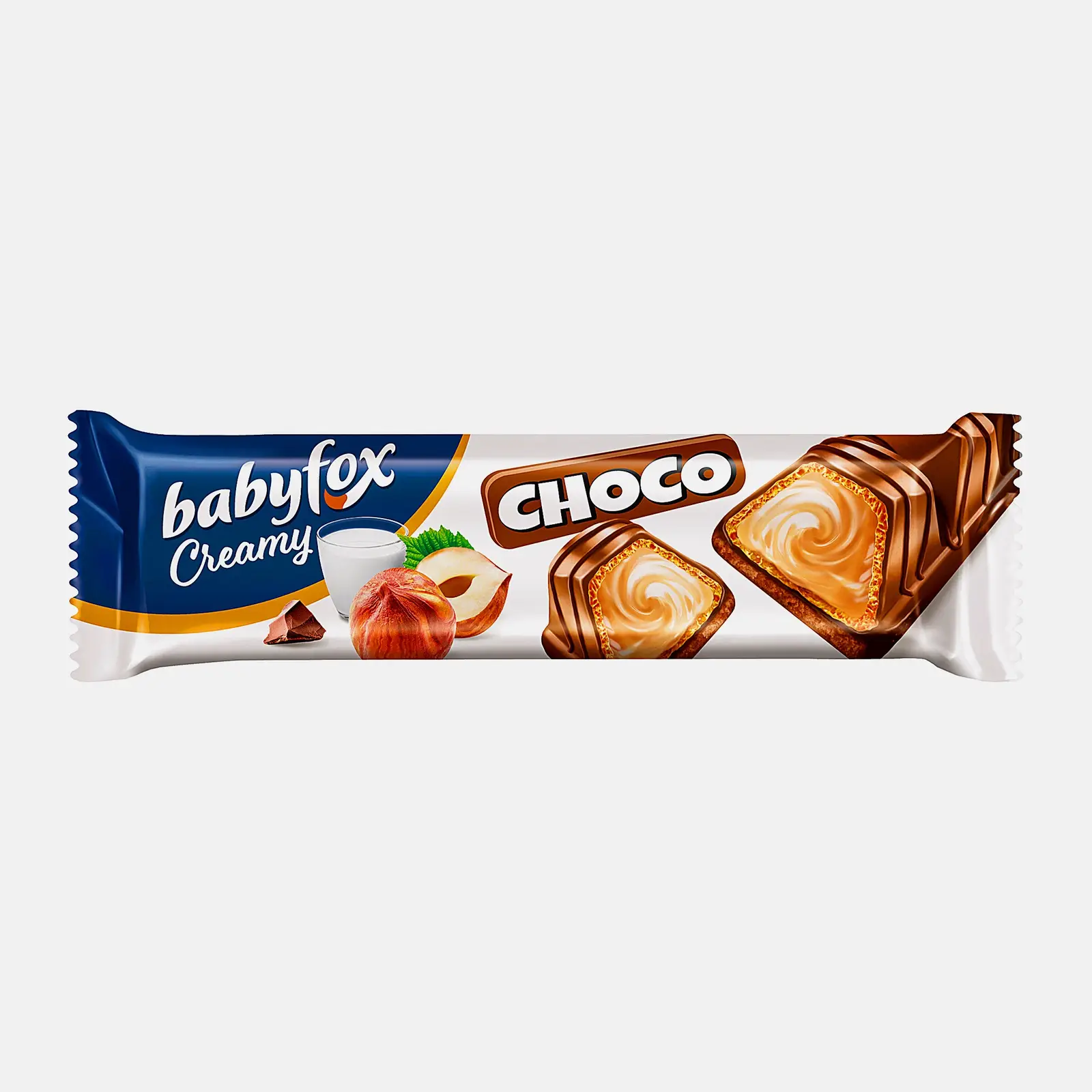 Вафельный батончик Babyfox Creamy Choco 23г