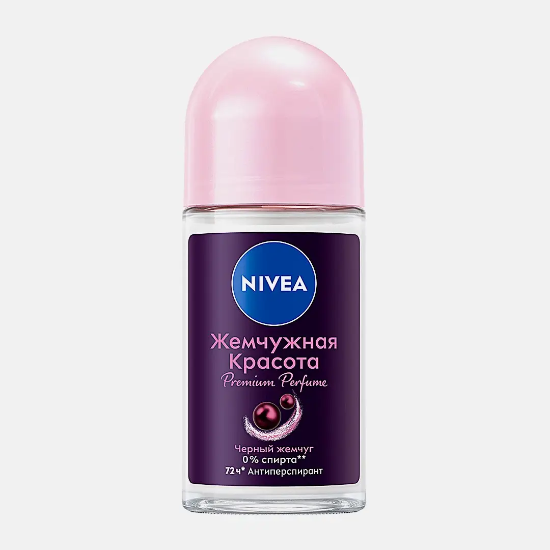 Дезодорант-антиперспирант Жемчужная красота женский шариковый NIVEA 50мл Дезодорант-антиперспирант Жемчужная красота женский шариковый NIVEA 50мл