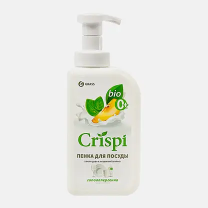 Пенка для мытья посуды Crispi Груша базилик 550мл