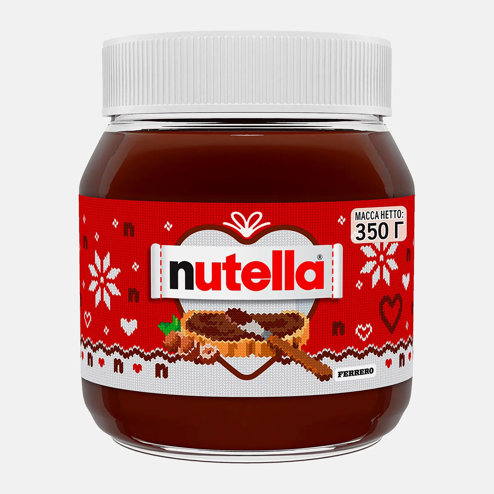 Паста ореховая с добавлением какао Nutella 350г - фото 2 Паста ореховая с добавлением какао Nutella 350г - фото 2