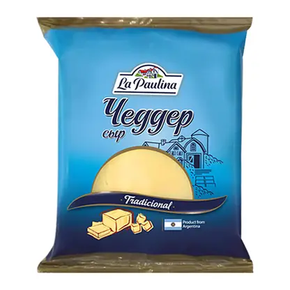 Изображение товара Сыр La Paulina Чеддер 48% 180г