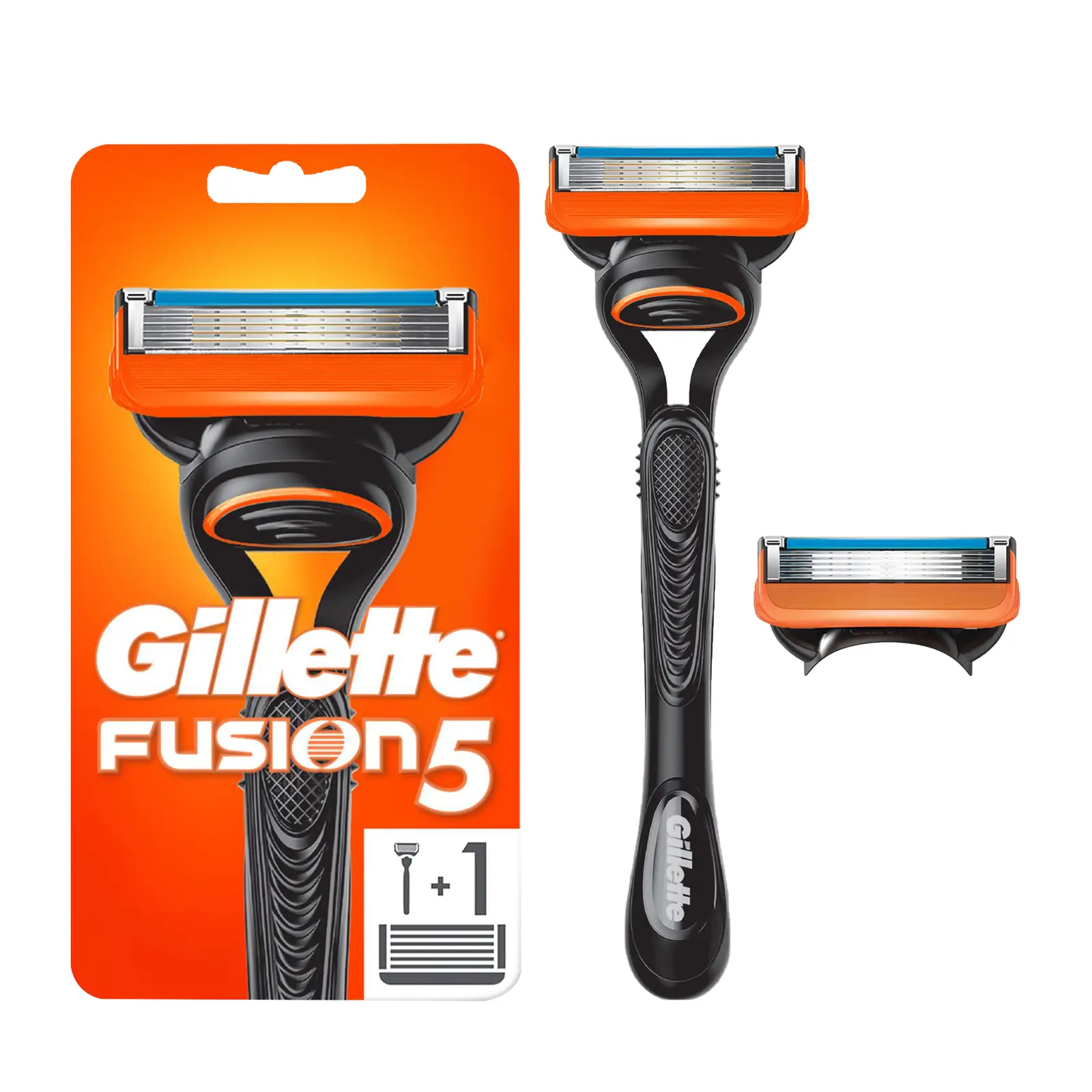 Бритва Gillette Fusion 5 с 2 сменными кассетами