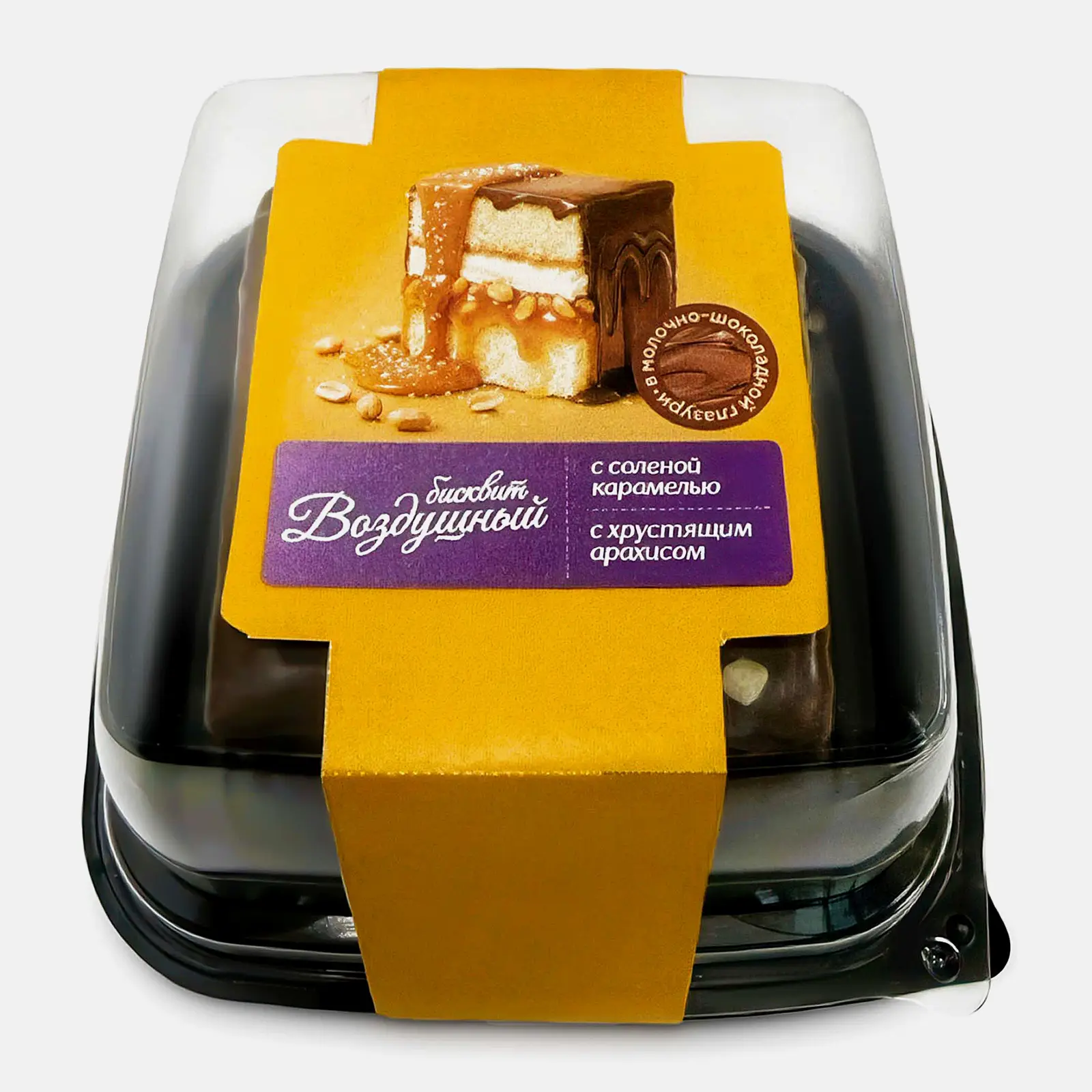 Изображение товара Пирожное Кондитерская Прохорова Солёная карамель 150 г