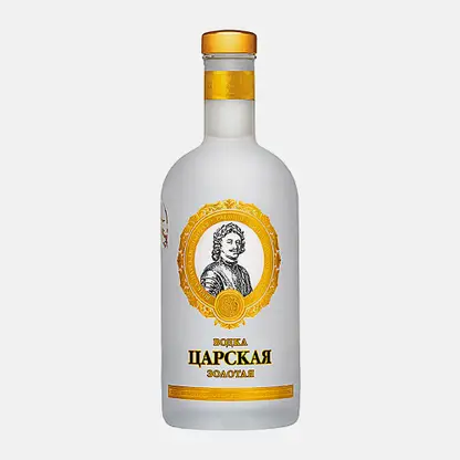 Водка Царская Золотая 40% 700мл
