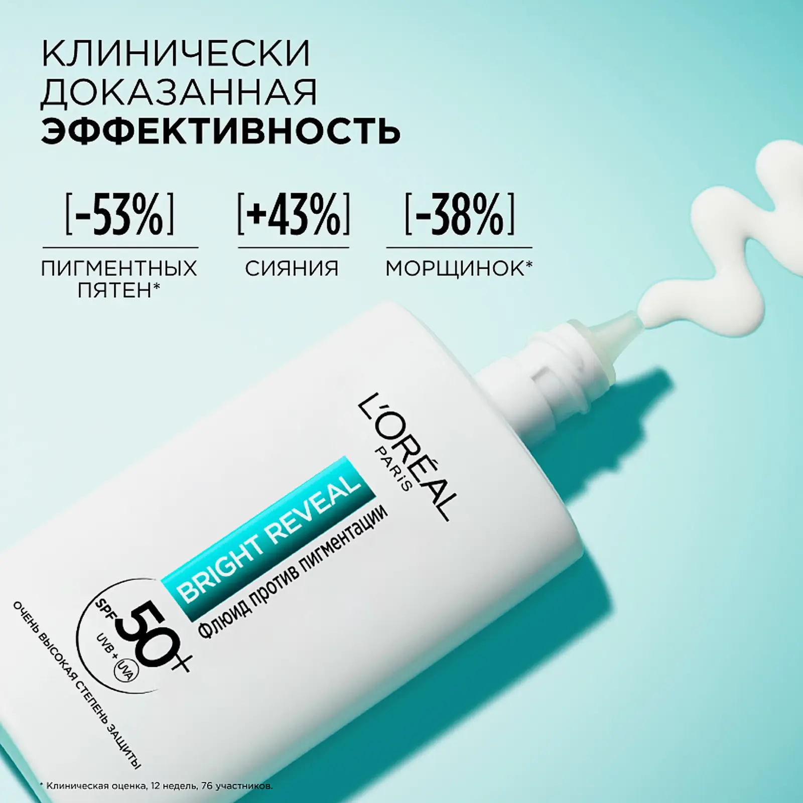 Крем-флюид для лица L’Oréal Paris Niacinamide SPF50 50мл