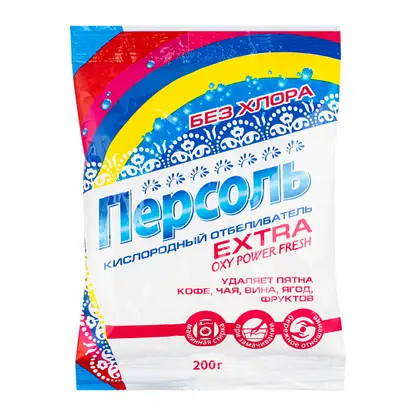 Изображение товара Отбеливатель Персоль Extra кислородный для тканей 200гр