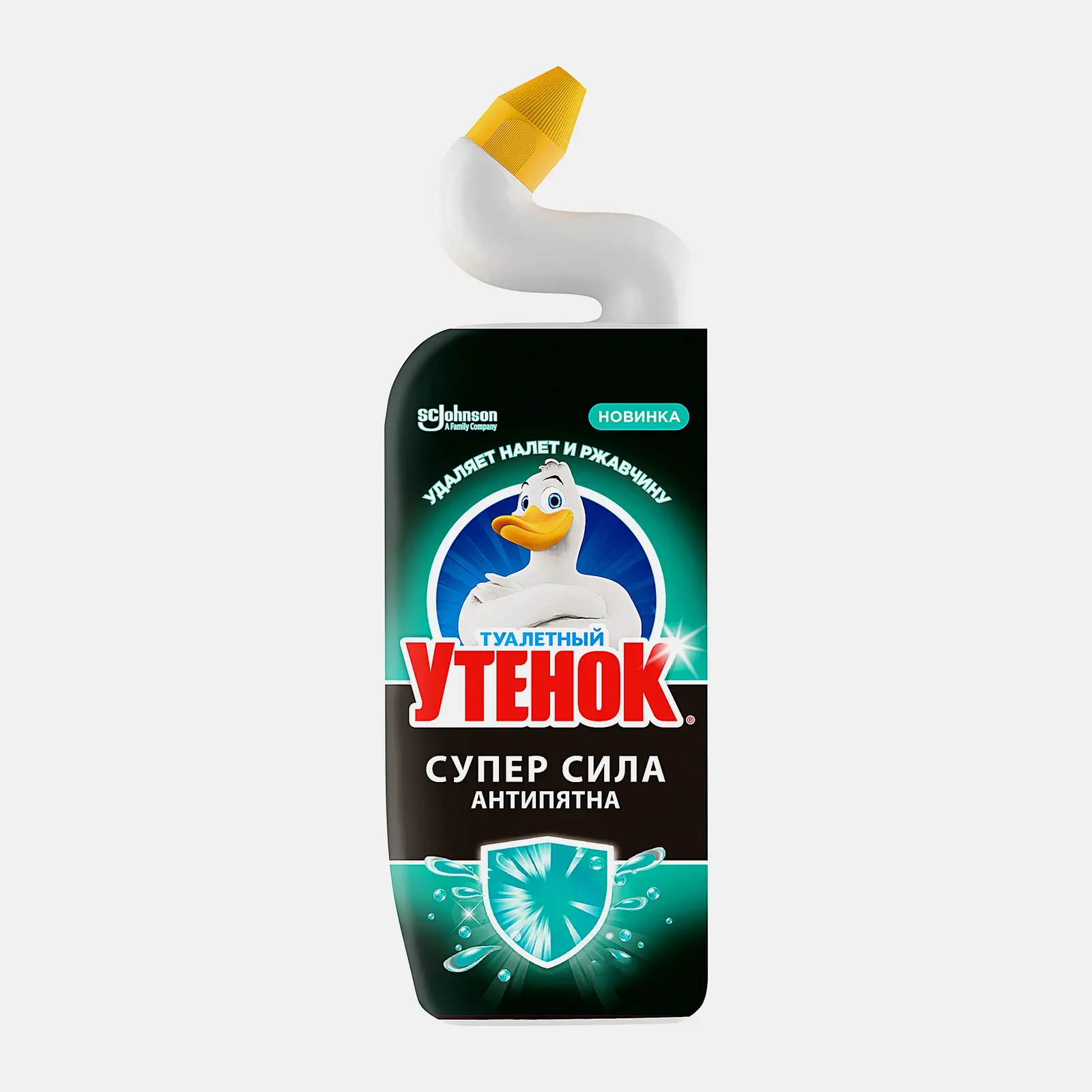 Изображение товара Гель для унитаза Туалетный Утенок Антипятна объем 500 мл